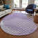 Machine Washable Indoor/Outdoor Chayden ACN1001 Purple