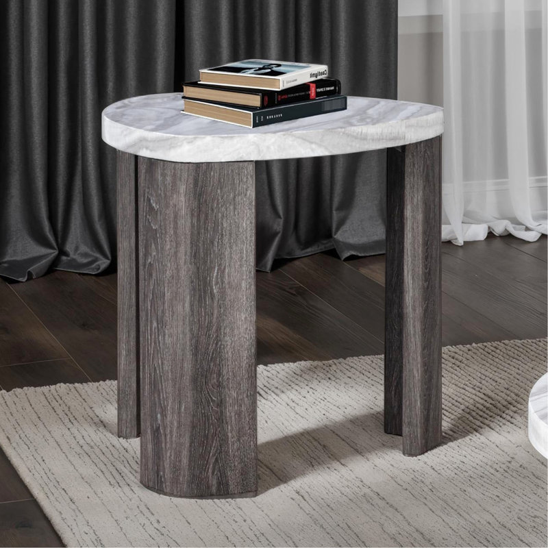 Table de bout grise Space Space