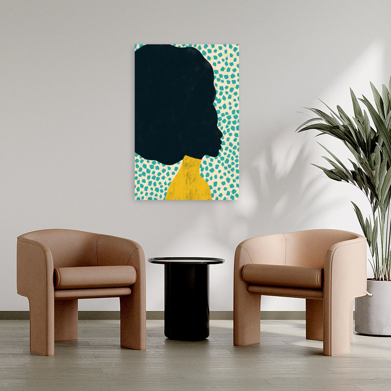 Art contemporain, art contemporain abstrait, H 24 po x l 16 po