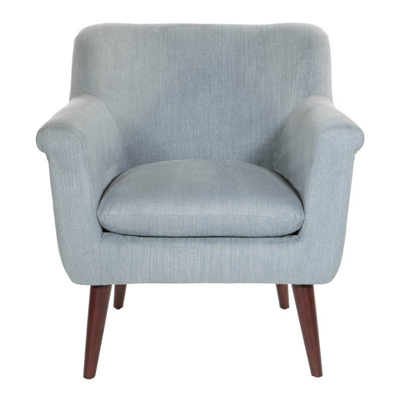 Fauteuil large en polyester 29,75 po Cresson, Anthracite