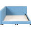 Lit tapissier grand, bleu avec - lit de grande taille de construction moderne, matériaux-1332881308-1332881305