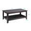 Table basse à 4 pieds avec rangement