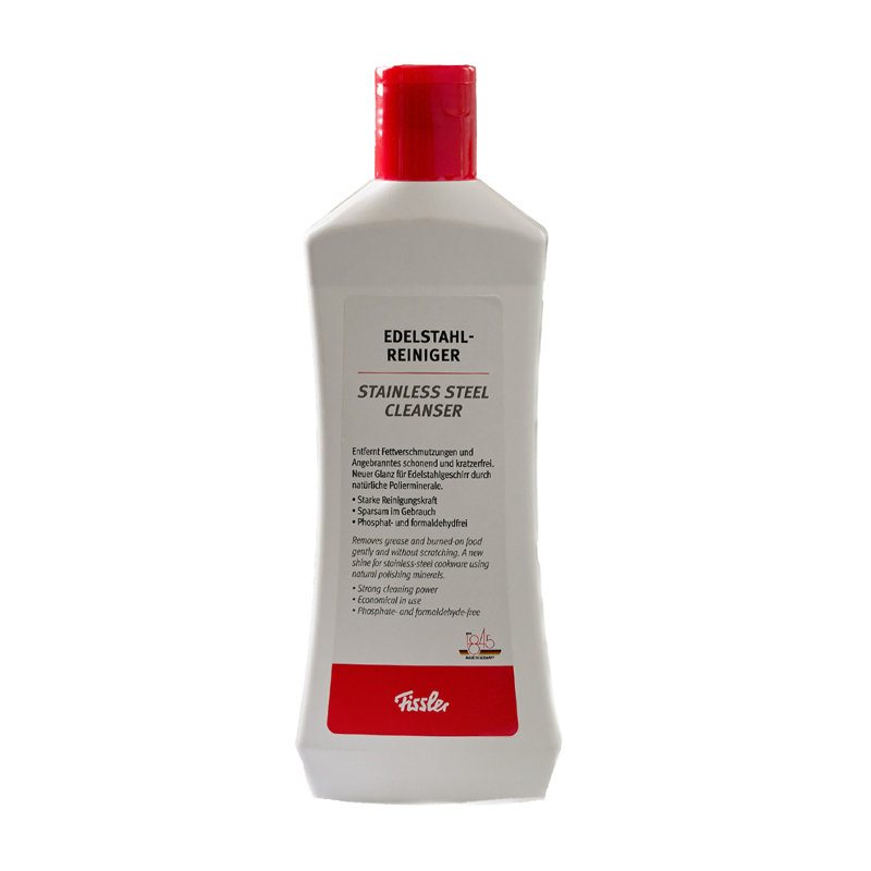 Fissler Stainless Steel Cleaner - Phosphate-free, Biodegradable Cleanser For Scratch-free Cleaning & Polishing