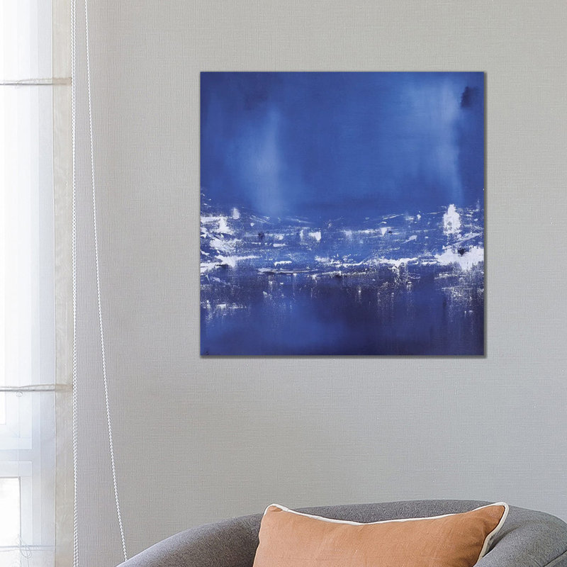 Shivers by KR MOEHR - Floater Frame Print on Canvas, Wrapped Canvas, 45.72 cm H x 45.72 cm W x 3.175 cm D