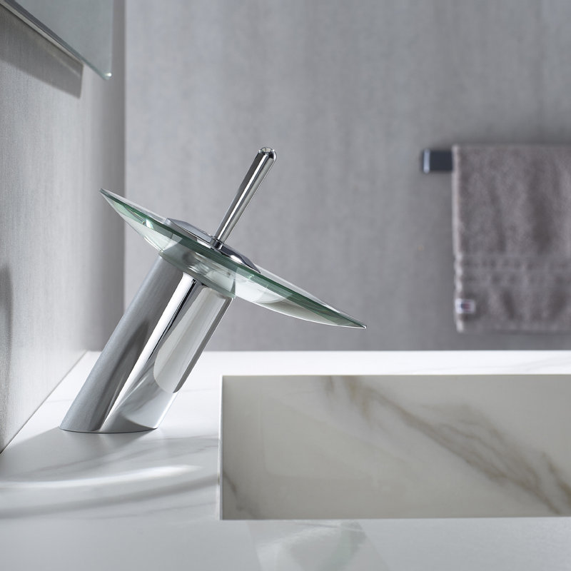 Torino Single-Hole Single-handle Bathroom Faucet, Polished Chrome