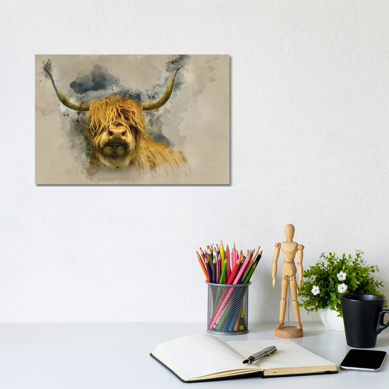 Henry by Mark Gemmell - Wrapped Canvas Print, 20.32 cm H x 30.48 cm W