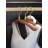 Solid Wood and Brass Clothes Hanger-102830720
