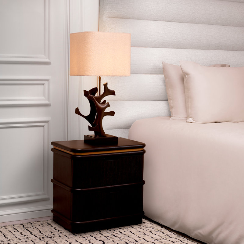 Costanzo 2 - Drawer Solid Wood Nightstand