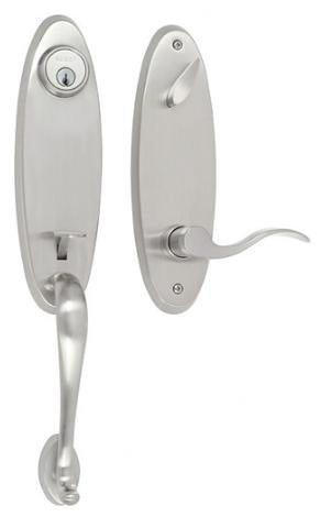 Delaney Hardware Entry Set, Tuscany Bronze, Single Cylinder, Left