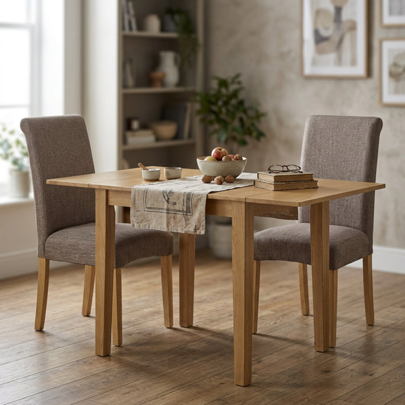 Solid Wood Top Dining Set