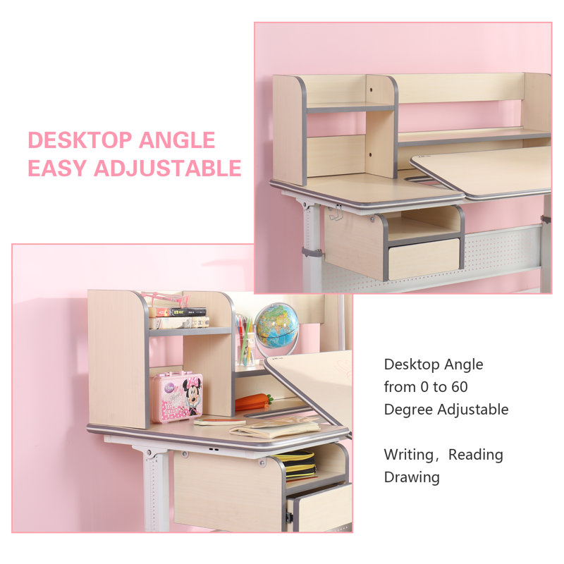 Bureau d’études pour enfants avec tablette pour enfants Artin