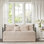 Ensemble de housse pour lit de jour réversible 6 pièces Tuscany Blush