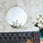 Gold Round Mirror, Circle Mirror with Frame-836936191
