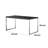 Rami Metal Base Writing Desk