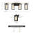 Gashi 4 - Light Dimmable Vanity Light
