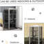 Structure en acier pour chat pour chat