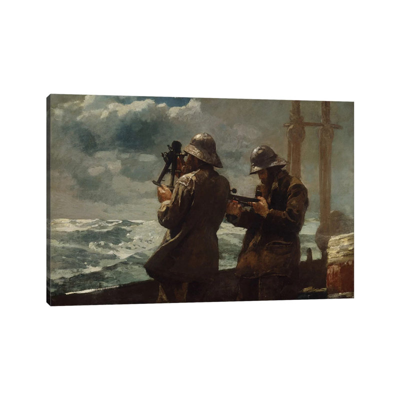 Eight Bells by Winslow Homer - Wrapped Canvas Painting, 101.6 cm H x 66.04 cm W x 1.91 cm D