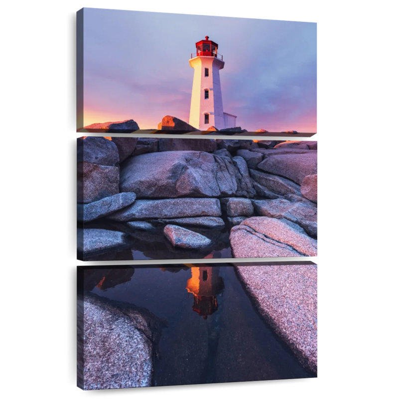 Aletra Peggys Point Lighthouse Vista, 50" H x 32" W