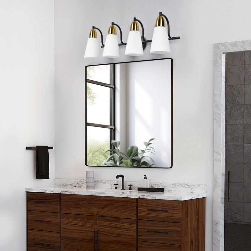 Dimmable Vanity Light, Bulbs not Included, 4