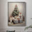 «Christmas Holiday Art», série 2 - CC XXXVII, reproduction encadrée - bois massif-1880974211