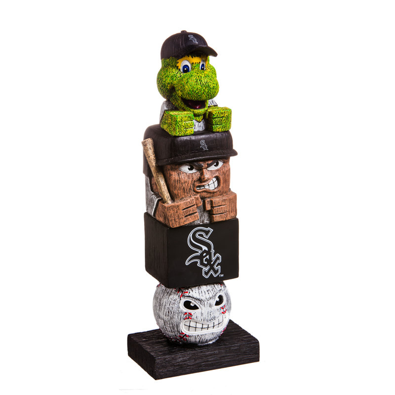 Statue de jardin MLB, White Sox de Chicago, H 16 po x l 5,5 po x P 4 po