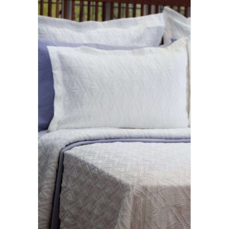 Cotton Blend Sham Set, King