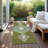 Elira Green Washable Indoor-Outdoor Rug - -990311776