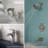 Jaida Tub and Shower Faucet with Rough-in Valve-35189541