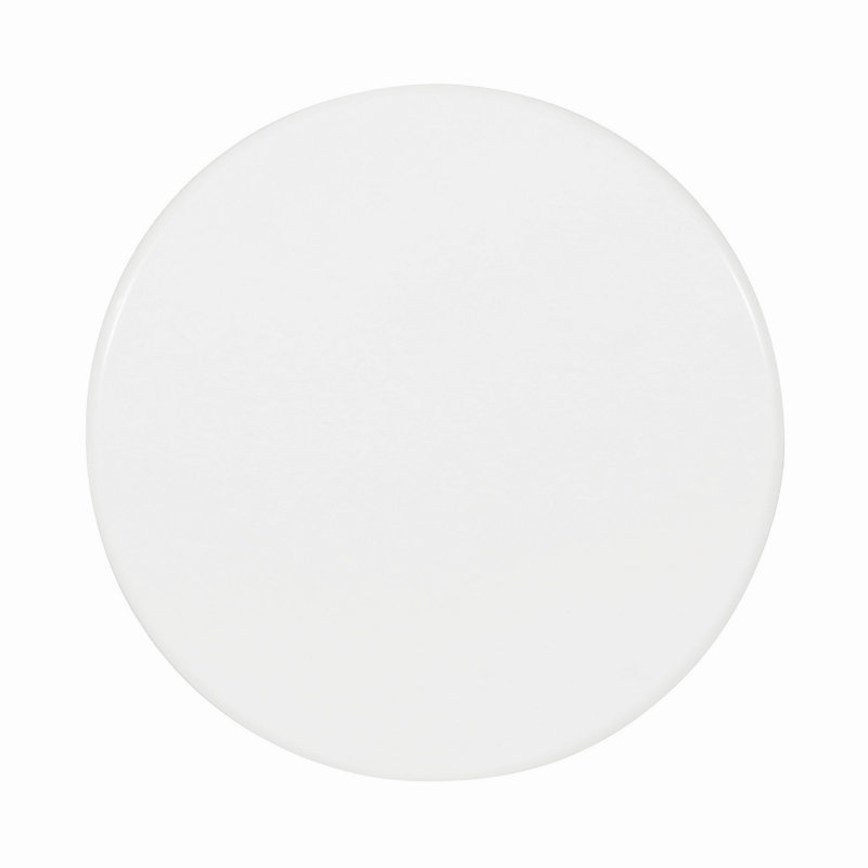Table de bout d'extérieur en métal - Grand, Blanc