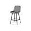 Iron Label Upholstered Bar Stool-106589283