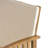 Club Chairs For Outdoor Use - Deep Seating And Cushions Wood With Comfortable Waterproof Lining