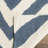 Dhurries Hand Woven Flat Weave Wool/Cotton Chevron Rug in Blue/Ivory-709916196