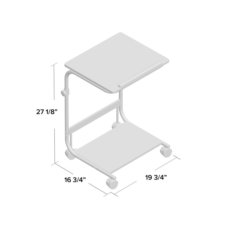 Chariot réglable pour ordinateur portable