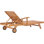 Bahama Reclining Teak Chaise Lounge
