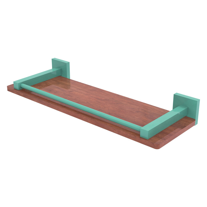 Tablette Montero de la collection Montero IPE, Vert écume de mer, H 3 po x l 16 po x P 5 po