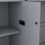 Grand lit escamotable avec tablettes, tiroirs et ports USB-118007991-118007992