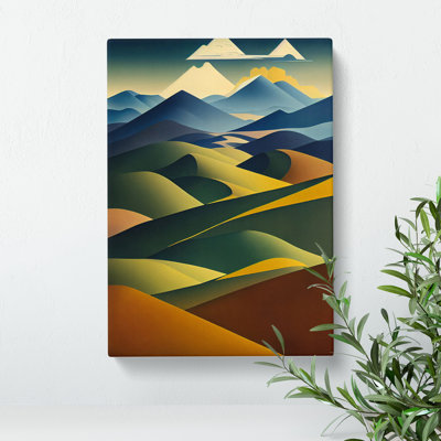 XV1022-362X Abstract Mountain Landscapes No.5 - Print