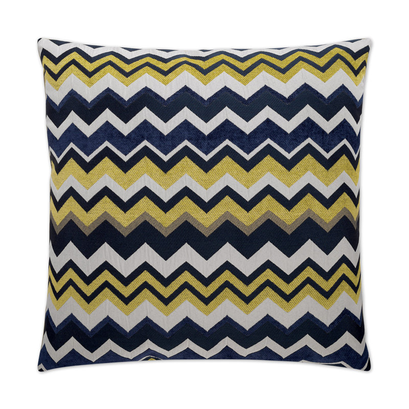 Chevron Fabric, Blue