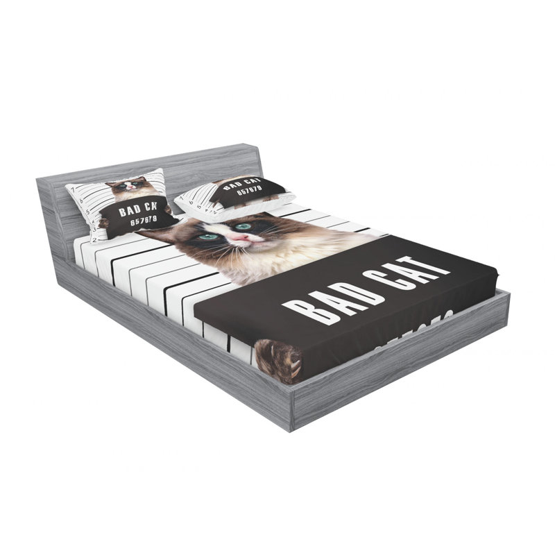 Microfiber Sheet Set, Full Sheet Set with Fitted Sheet