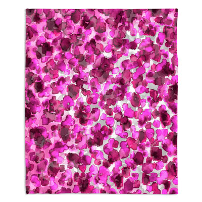 Machine Printed Throw Blanket