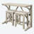 Benedic Double Pedestal Dining Set