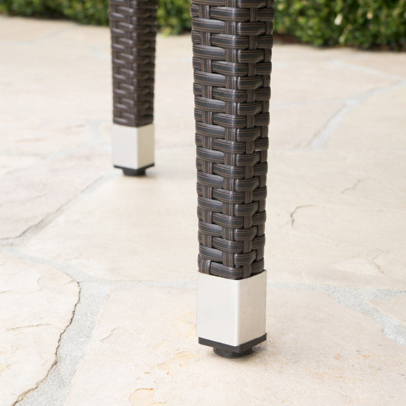 Hartwick Round Wicker/Rattan Outdoor Bar Table