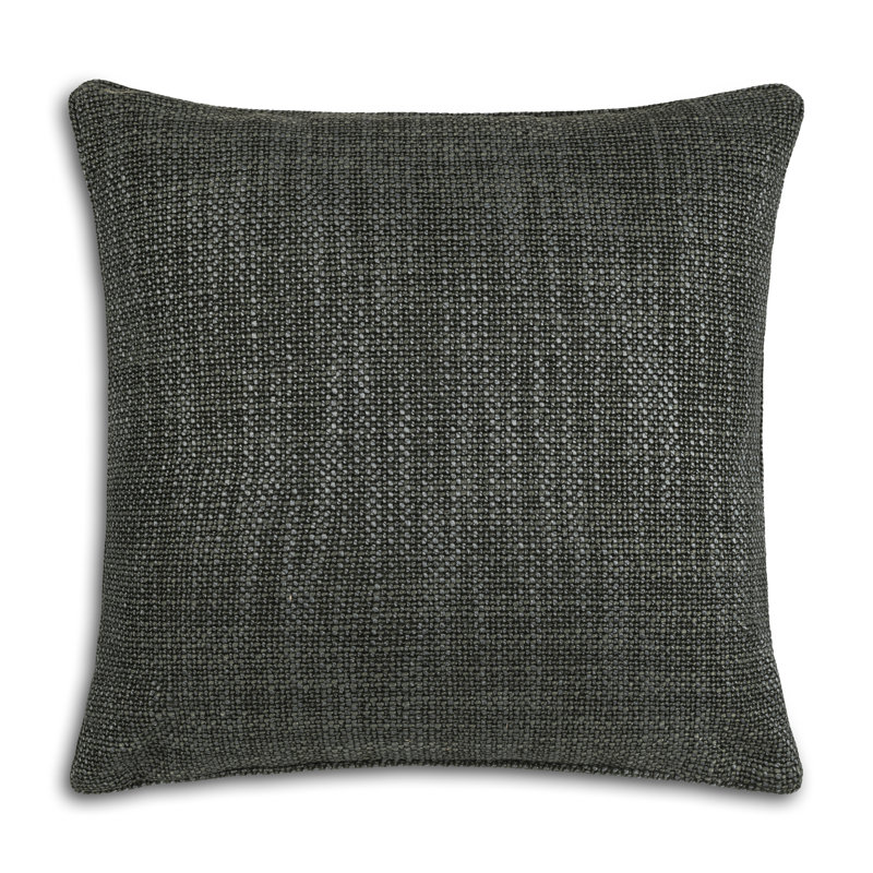 Gourley Throw Pillow, Blue, Solid Color