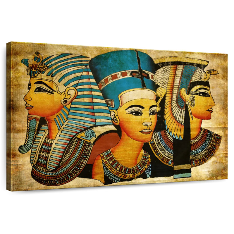 Keiri, anciens chefs égyptiens, H 30 po x l 45 po