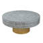 Table basse tambour unique avec incrustations uniques en forme de Capiz-1416242509