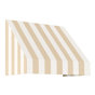 Linen/White Stripe