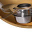Chauffe-plat rond en acier inoxydable 9,51 pte