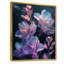 Rose rose, bleu, fleur de pomme II-616645756-714162544