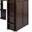 Lit mezzanine avec tiroirs, bureau et armoire-espresso-298807694