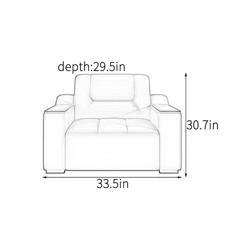 Chaise d'appoint moderne et élégante